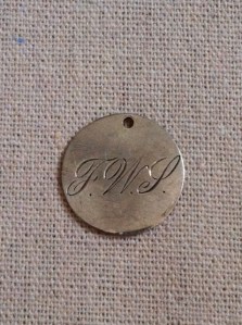 American Love Token "FWP" c1853