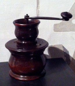 English Fine Double Baluster Coffee Mill c. 1760