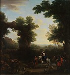 Classical Landscape with Gypsies by John Wootton, ca. 1748