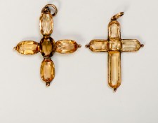 Topaz Crosses That Belonged to Jane and Cassandra Austen
